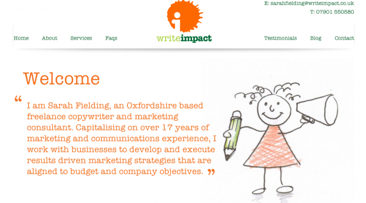 Write Impact gets a website – it’s only taken 10 years!